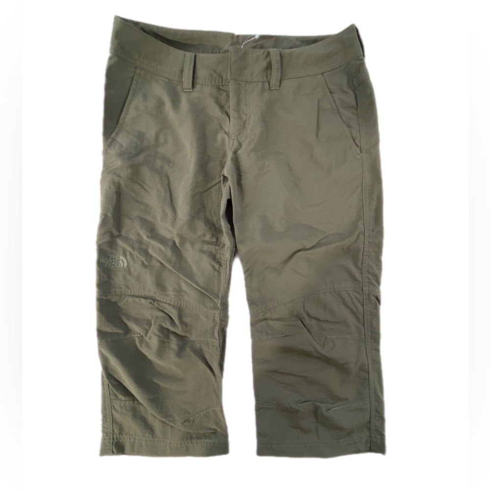 The North Face Womens Horizon Descent Capri Green Size 6 NWT - Picture 2 of 11